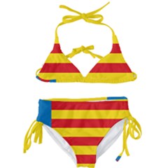 Valencian Nationalist Senyera Kids  Classic Bikini Set by abbeyz71