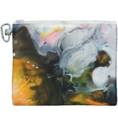 Art Abstract Painting Canvas Cosmetic Bag (xxxl) by Pakrebo