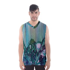 Abstract Art Modern Surreal Men s Basketball Tank Top by Pakrebo