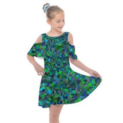 Plega Kids  Shoulder Cutout Chiffon Dress by artifiart