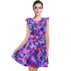 Buty Tie Up Tunic Dress by artifiart