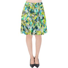 Lovely Velvet High Waist Skirt by artifiart