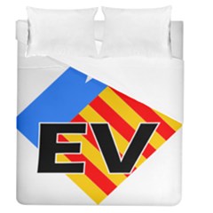 Logo Of Valencian Left Political Party Duvet Cover (queen Size) by abbeyz71