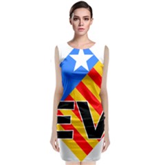 Logo Of Valencian Left Political Party Classic Sleeveless Midi Dress by abbeyz71