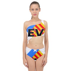 Logo Of Valencian Left Political Party Spliced Up Two Piece Swimsuit by abbeyz71