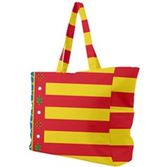 Flag Of Valencia  Simple Shoulder Bag by abbeyz71