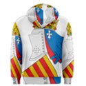 Flag Map of Valencia Men s Pullover Hoodie View2