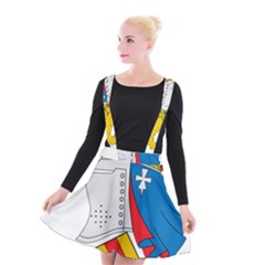 Flag Map Of Valencia Suspender Skater Skirt by abbeyz71