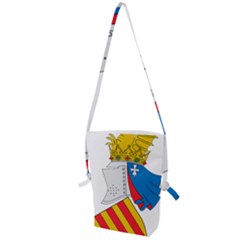 Flag Map Of Valencia Folding Shoulder Bag by abbeyz71