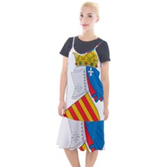 Flag Map Of Valencia Camis Fishtail Dress by abbeyz71