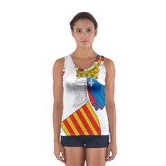 Flag Map Of Valencia Sport Tank Top  by abbeyz71