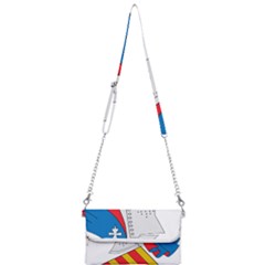 Flag Map Of Valencia Mini Crossbody Handbag by abbeyz71