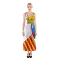 Community of Valencia Coat of Arms Sleeveless Maxi Dress View1