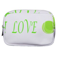 I Lovetennis Make Up Pouch (small) by Greencreations