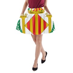 City Of Valencia Coat Of Arms A-line Pocket Skirt by abbeyz71