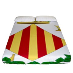 City Of Valencia Coat Of Arms Fitted Sheet (king Size) by abbeyz71