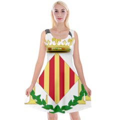 City Of Valencia Coat Of Arms Reversible Velvet Sleeveless Dress by abbeyz71