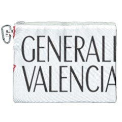 Logo Of Community Of Valencia, 1985-2018 Canvas Cosmetic Bag (xxl) by abbeyz71