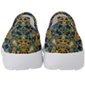 Seamless Texture Ornate Kids  Slip On Sneakers View4