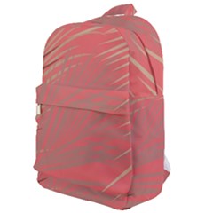 Palms Shadow On Living Coral Classic Backpack by LoolyElzayat