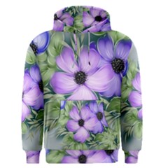 Flowers Vector Illustration Figure Men s Pullover Hoodie by Pakrebo