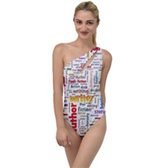 Writing Author Motivation Words To One Side Swimsuit