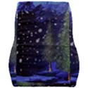 Winter Wonderland Night Snow Car Seat Back Cushion  View2