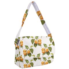 Apricot Fruit Vintage Art Courier Bag by Pakrebo