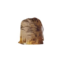 Caverns Rock Formation Cave Rock Drawstring Pouch (xs) by Pakrebo