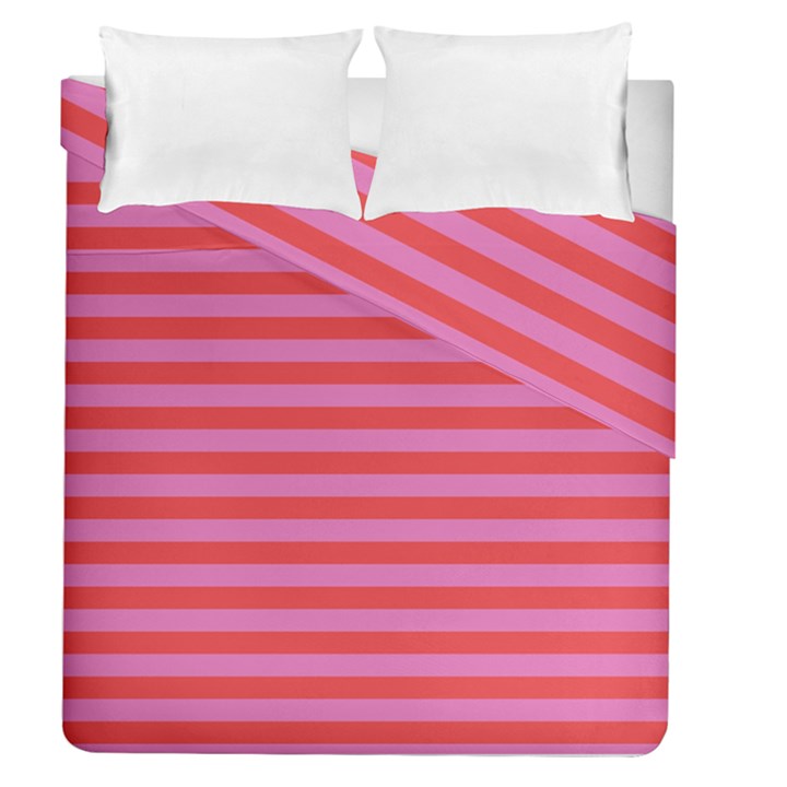 Stripes Striped Design Pattern Duvet Cover Double Side (Queen Size)