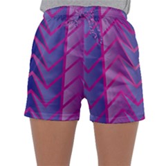 Geometric Background Abstract Sleepwear Shorts by Pakrebo