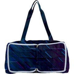Glass Scifi Violet Ultraviolet Multi Function Bag by Pakrebo