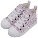 Tropical pattern Kids  Mid-Top Canvas Sneakers View2
