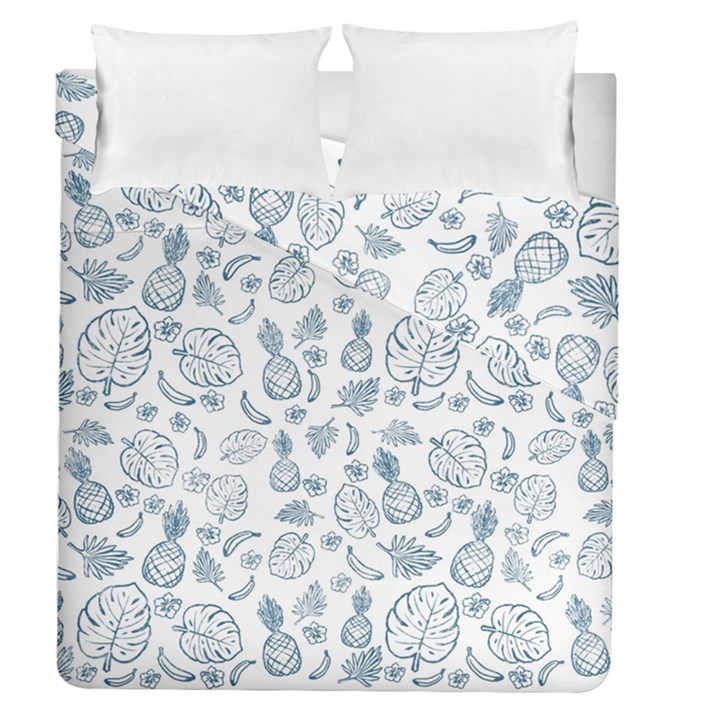 Tropical pattern Duvet Cover Double Side (Queen Size)