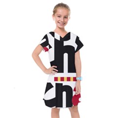 Logo Of Chunta Aragonesista Kids  Drop Waist Dress by abbeyz71