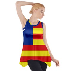 Flag Of Estado Aragonés Side Drop Tank Tunic by abbeyz71