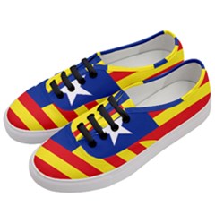 Flag Of Estado Aragonés Women s Classic Low Top Sneakers by abbeyz71