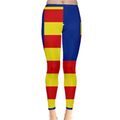 Flag Of Estado Aragonés Inside Out Leggings by abbeyz71