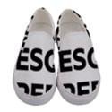 Logo of Esquerra Republicana de Catalunya Women s Canvas Slip Ons View1