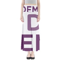 Logo Of Unidos Podemos Electoral Alliance (spain) Full Length Maxi Skirt by abbeyz71