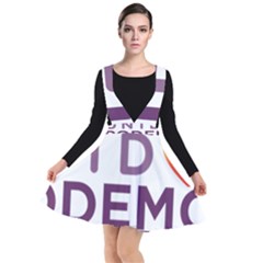 Logo Of Unidos Podemos Electoral Alliance (spain) Plunge Pinafore Dress by abbeyz71