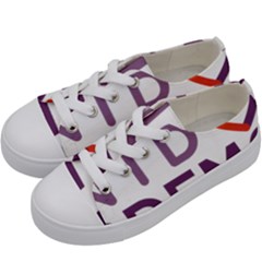 Logo Of Unidos Podemos Electoral Alliance (spain) Kids  Low Top Canvas Sneakers by abbeyz71