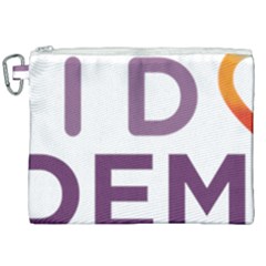 Logo Of Unidos Podemos Electoral Alliance (spain) Canvas Cosmetic Bag (xxl) by abbeyz71