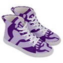 Logo of Feminist Party of Spain Women s Hi-Top Skate Sneakers View3