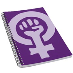 Logo Of Feminist Party Of Spain 5 5  X 8 5  Notebook by abbeyz71