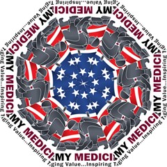 U S  Army Medicine Logo Folding Umbrellas by abbeyz71