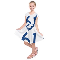 South Carolina Highway 61 Kids  Short Sleeve Dress by abbeyz71