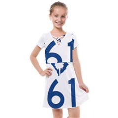 South Carolina Highway 61 Kids  Cross Web Dress by abbeyz71