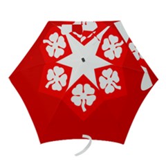 Flag Of Fourth United States Army Mini Folding Umbrellas by abbeyz71