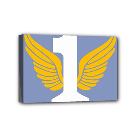 Badge Of First Allied Airborne Army Mini Canvas 6  X 4  (stretched) by abbeyz71